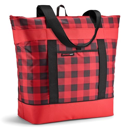 Rachael Ray Jumbo Chillout Thermal Tote, Insulated Soft Sided Cooler Bag