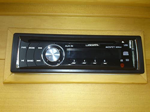 Ivar- 2 LUXUS 2 Pers. Sauna Infrarotkabine & Infrarotsauna/ Infrarot Wärmekabine + Radio + Ionizer + Leselampe ALL IN + 1750 Watt-7