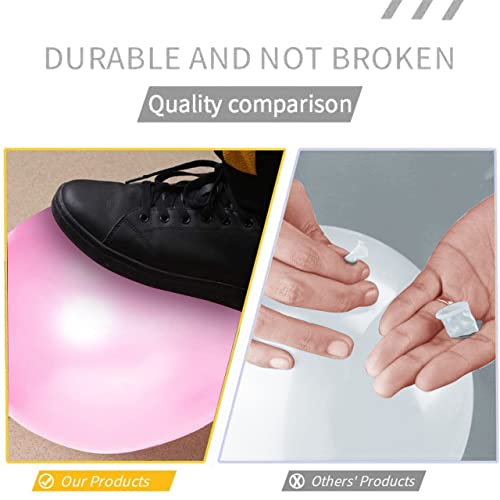 Image of Party Propz Pink And White Balloons For Decoration - 50 Pcs Pink and White Balloons for Birthday | Balloon Decorations for Birthday | Balloon Decoration Kit (Latex)