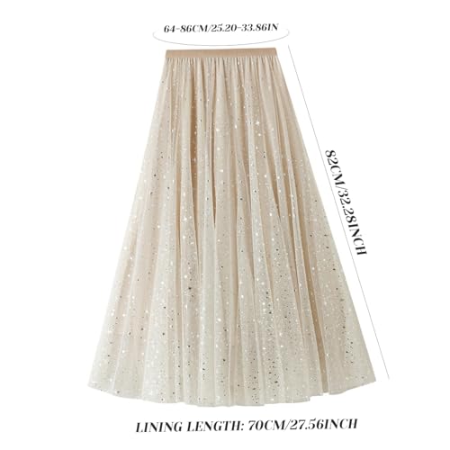 Jupe à paillettes extensible et confortable qui ne gratte pas - 6