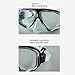 SPYMINNPOO Adjustable Strap Diving Glasses, with Tempered Glass Lens, Eye Nose Cover, Sealing Design Diving Mask for Water Activities