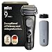 Braun Series 9 PRO+ Electric Shaver, Wet & Dry Razor for Men, Graphite