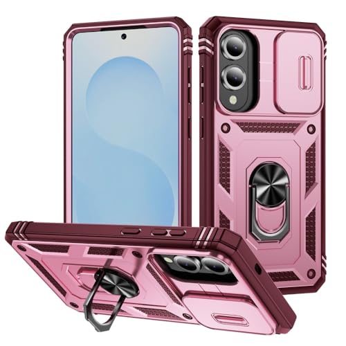 Coque silicone Samsung A56 5G rose finie l'angoisse des chutes