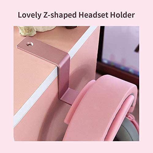 Suporte para fone de ouvido, Baugger Suporte para fone de ouvido adorável suporte em forma de Z para