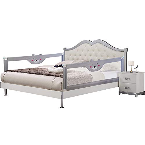 Bed Rail For Toddlers Extra Long Bed Rail For Queen King Cl-King, Twin Xl, Full Xl Bed Mattress Guard Bed Railing Safety Guard Rail Bed Bumper Bed Fence Sleep Rails Extra Tall 78.7" One Side #TOP2