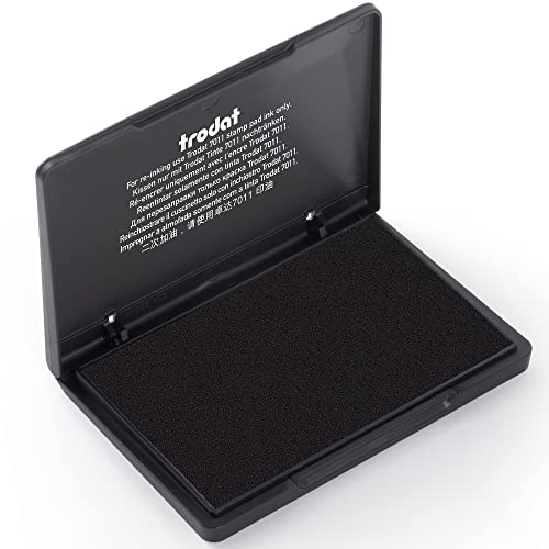 Image of Trodat Ink Business Stamp Pad, Black (Trodat 9052 Black Stamp Pad)