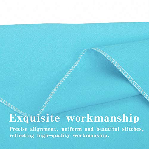 Image of NTBAY Queen Microfiber Flat Sheet, 90 x 102, Blue