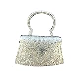german silver handmade hand bag/evening bags/purse for women goes with any attire.