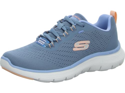 Skechers Flex Appeal 5.0, Zapatillas de Deporte Mujer, Pizarra, 38 EU