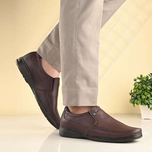 Image of Centrino Formal Shoe for Men | Soft Cushioned Insole for All-Day Comfort | Stylish & Elegant Design | Perfect for Office, Business Casual & Formal Attire 7672