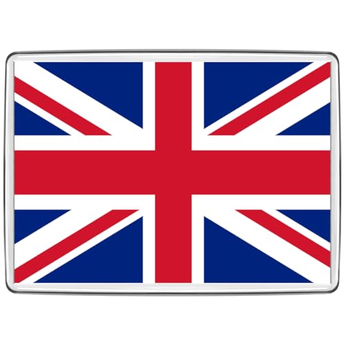 Pixly® United Kingdom UK Flag Fridge Magnet Large Jumbo Size Union Jack England Great Britain Keepsake Country Souvenir Novelty Refrigerator Magnets Gift