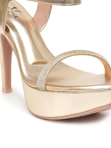 Image of Planet Walk Round Toe Stiletto Solid Heels For Women'S /Girl'S