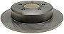 ACDelco Silver 18A823A Rear Disc Brake Rotor