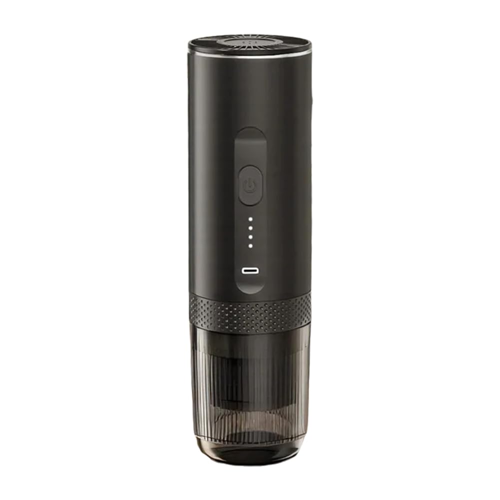 Hscjymnd Wireless Heating Travel Coffee Maker Portable Espresso Machine Capsule Wireless Portable Coffee Powder Smart Extraction