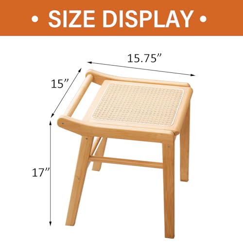 Tiita-Vanity-Stool-Square-Rattan-Makeup-Stool-Modern-Bamboo-Makeup-Dressing-Stool-Rectangular-Ottomans-Dressing-Stools-Step-Stool-Vanity-Chair-for-Makeup-Room-Living-Room-Bedroom-Entryway