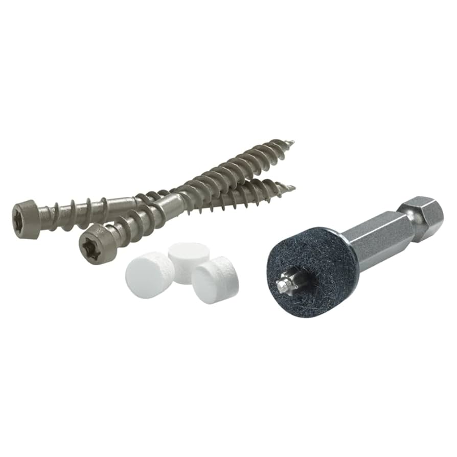 MI→6 Amazon.com: FastenMaster Cortex 2-3/4 in. L Square Trim Head