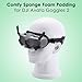 CAPART Comfy Sponge Foam Padding for DJI Avata Goggles 2, Soft-Fit Eye Pad Musk Cushion Replacement