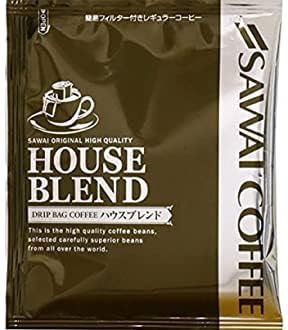 澤井珈琲 ドリップコーヒー コーヒー 専門店 ハウスブレンド ドリップバッグ 7g × 200袋 セット
