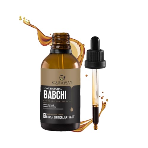 CARAWAY BAKUCHI OIL - Supercritical CO2 Extract| Pure Babchi Oil for Skin Pigmentation Vitiligo & Uneven skin tone| Bakuchi Seed Oil 50ml