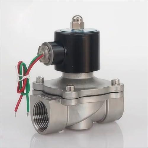 Válvula solenoide de acero inoxidable de alta resistencia para tuberías 2