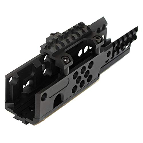 Airsoft CNC Aluminum 206mm RIS RAS Handguard Rail System For A&K PKM ...