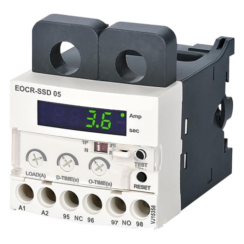 Relais de surcharge électronique EOCR-SSD protège le moteur des coupures de phase 380V