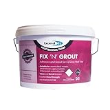3.75Kg Brilliant White Fix 'N' Grout - Ready Mix Tile Adhesive & Grout