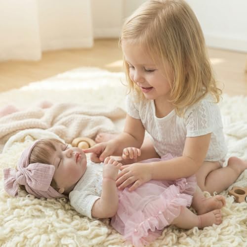 Muñeca Reborn Bebé Realista de 20 pulgadas para Niños miniatura 2