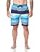Kanu Surf Men's Echelon Stripe Quick Dry Beach Board Shorts Swim Trunk