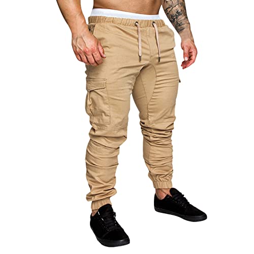 Jogging cargo homme stretch pour le yoga et le travail casual