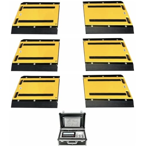 Liberty LS-928-1624 16' x 24' x 2' Six (6) Portable Weigh Pads System for Truck Scales and Other Wehicle, Indicator with Printer | 150,000 lb Capacity