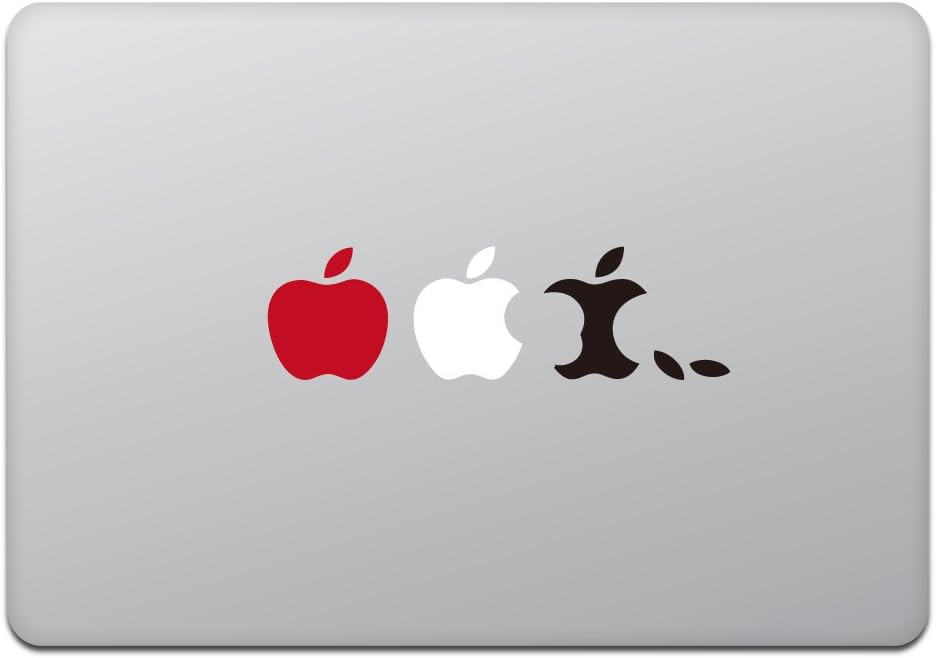 Kind Store MacBook Air/Pro 11/13" MacBook Sticker Evolution Red/Black M433-RB