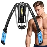 Power Twister Armtrainer, Tragbarer Power Twister,Verstellbares Brust Trainingsgerät & Muscle fit Gerät (10-200KG), Trainingsgeräte für Zuhause, Büro & Reise Frauen & Männer