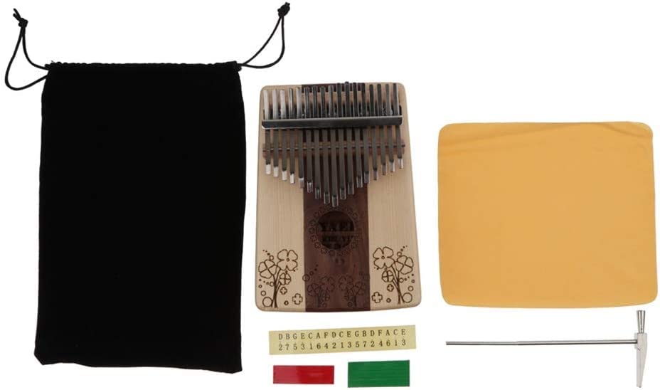 Générique Mini Doigt Kalimba Pouce Piano Kalimba 17 Touches Pouce Piano Bois Mbrimba Doigt Percussion Débutant Et Joueur… - Les Beatles, Paul McCartney, John Lennon, RIngo Starr, George Harrison Générique Mini Doigt Kalimba Pouce Piano Kalimba 17 Touches Pouce Piano Bois Mbrimba Doigt Percussion Débutant Et Joueur… – Image 6