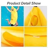 Zoom IMG-2 rakiuty costume da banana adulti Zoom IMG-2 rakiuty costume da banana adulti