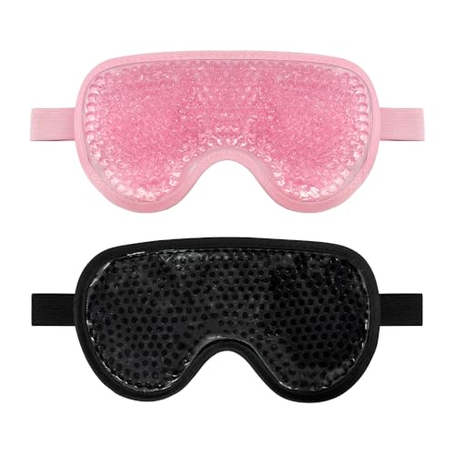 2PCS Gel Eye Mask,Reusable for Post Surgery, Allergies, Sinuses &...