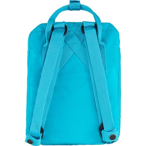 Image of Fjallraven Kanken Mini Backpack - Compact Everyday Carry, Durable Vinylon Fabric - Travel, Deep Turquoise