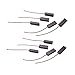 10PCS Replacement Carbon Brushes Wire Leads Generator Generic Great Conductive Motor Carbon Brushes for Electric Motor Drill Motor Regulator Carbon Brush 4.5x6.5x20mm