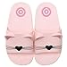 Chaussons Mules Garçon Sabots Tongs Sandales Femmes Plates Fille Pantoufles de Bain Mixte Enfant Chaussures pour Piscine Antidérapant Eté de Plage Hommes,Rose Enfant,33/34 EU