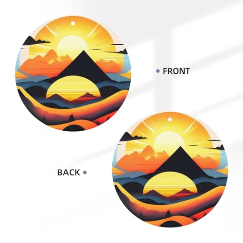 Hojas aromáticas Sunrise Mountain para auto y armario miniatura 3