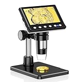 Leipan 4.3' Coin Microscope Digital Microscope for...