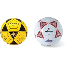 Mikasa FT5 Goal Master Soccer Ball Size 5 Serious Soccer Ball Red/White Size 5