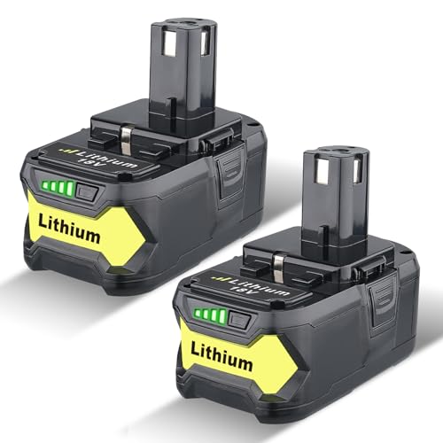 THISSENERGYSYSTEM 2Packs Upgraded 7.0Ah P108 18V Replacement for Ryobi 18V Battery P102 P103 P104 P105 P107 P109 P122 PBP005 PBP004 PBP003 Cordless Power Tools with Indicator