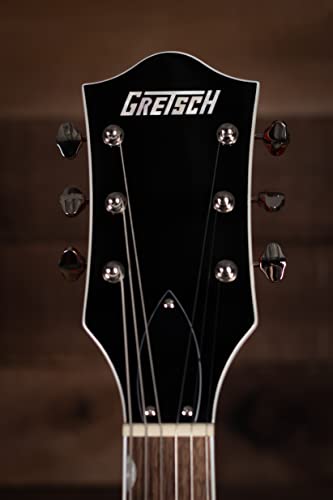 Gretsch G5420T Electromatic Classic Hollow Body 6-String Single-Cut Electric Guitar With Bigsby, Laurel Fingerboard, And Set-Neck Maple Neck (Right-Hand, Orange Stain) #TOP6