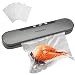 Produktbild Vakumierergerät inkl. 10 Beutel - Sous Vide Vakuumiergerät Beutel | Einschweissgerät Vakuum für Lebensmittel | Vakuumierer Folienschweißgerät vacuumiergeraet vacuum sealer vacuumiermaschine