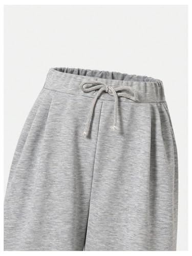 GORGLITTER Girl's Wide Leg Sweatpants High Waisted Baggy Track Sweat Pants3