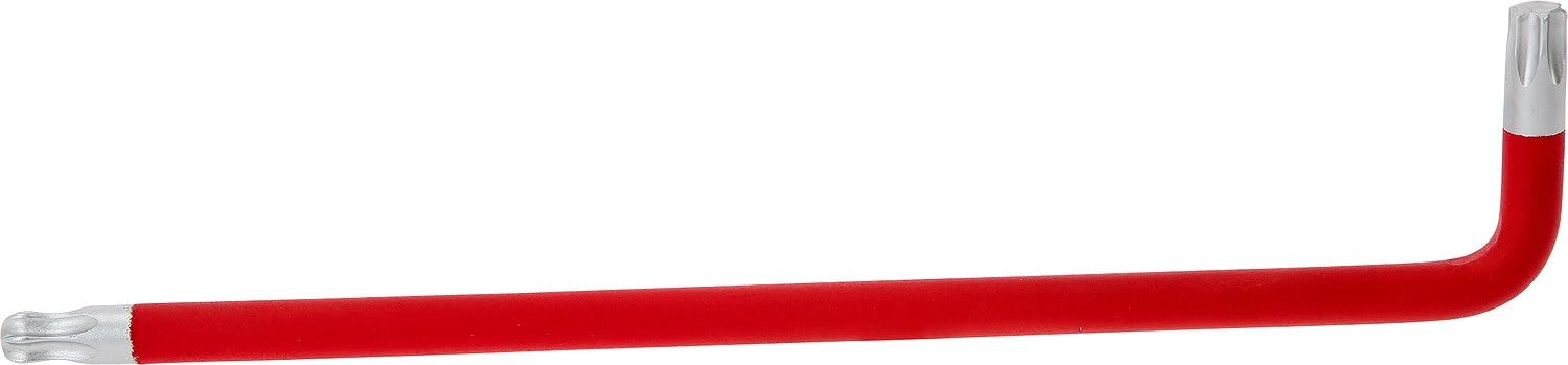 KS Tools 151.4279 Llave acodada Torx con cabeza de bola, XL, T50, rojo
