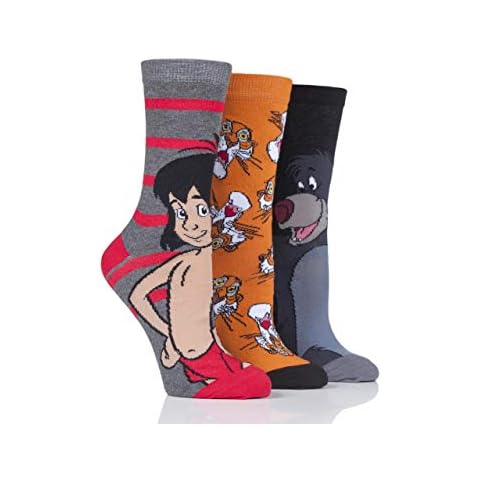 SockShop Ladies Jungle Book Cotton Socks Pack Cover