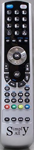SimplyAll Compatible Remote Control for the Philips LEONARDO21-135B
