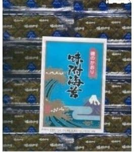 Ajitsuke Nori Authentic Japanese Seasoned Roasted Seaweed - 100 Piece/packs